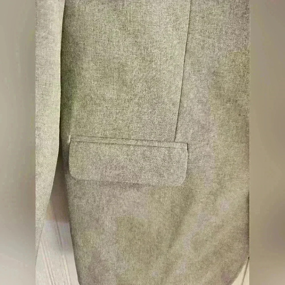 Nautica Gray Single Breasted Fully Lined Blazer Size 18 90s Business Casual EUC - Picture 6 of 15